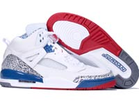 Cheap Air Jordan Spizike White Varsity Red True Blue Shoes - Click Image to Close